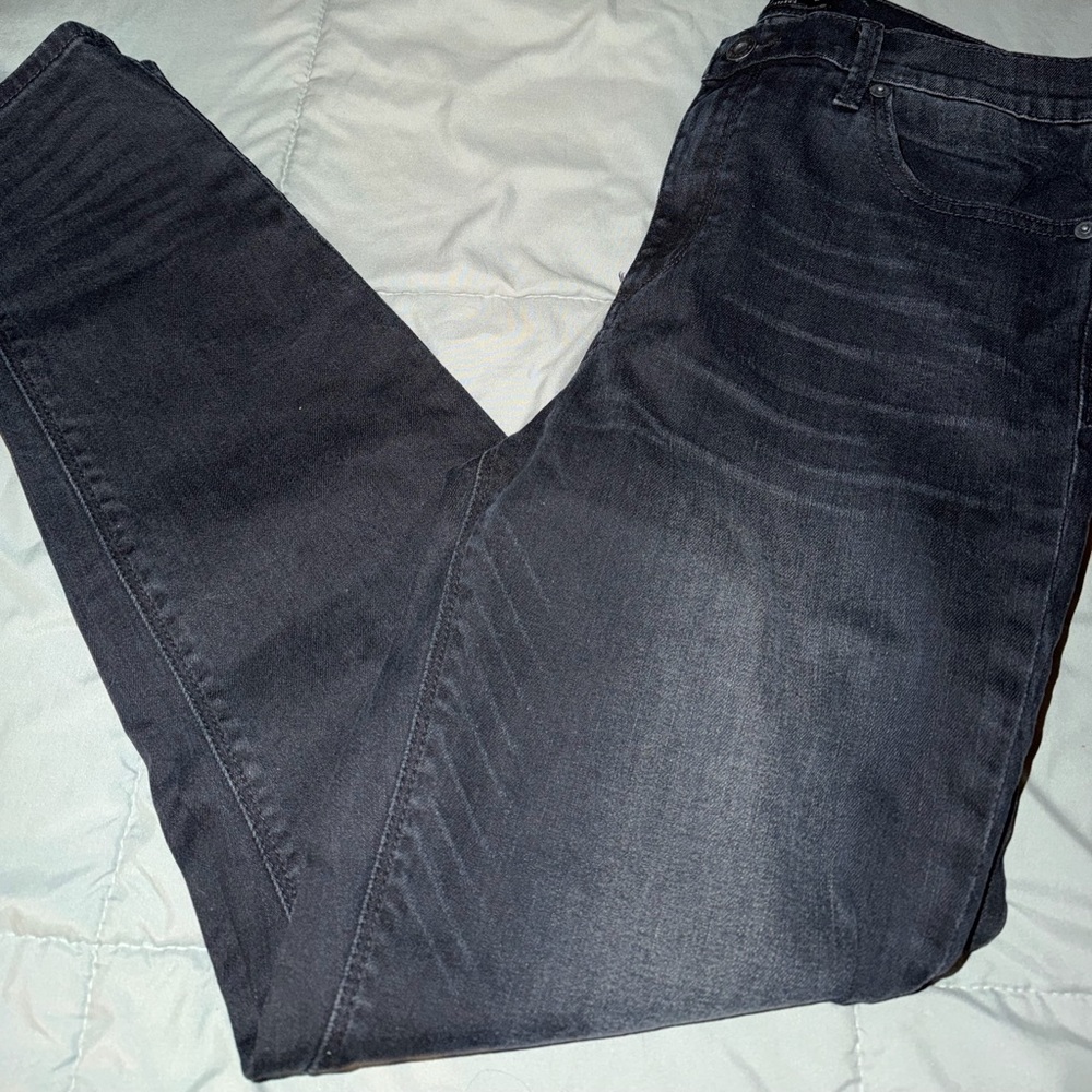 Lucky brand Bridgette skinny black love jeans.  Size 14